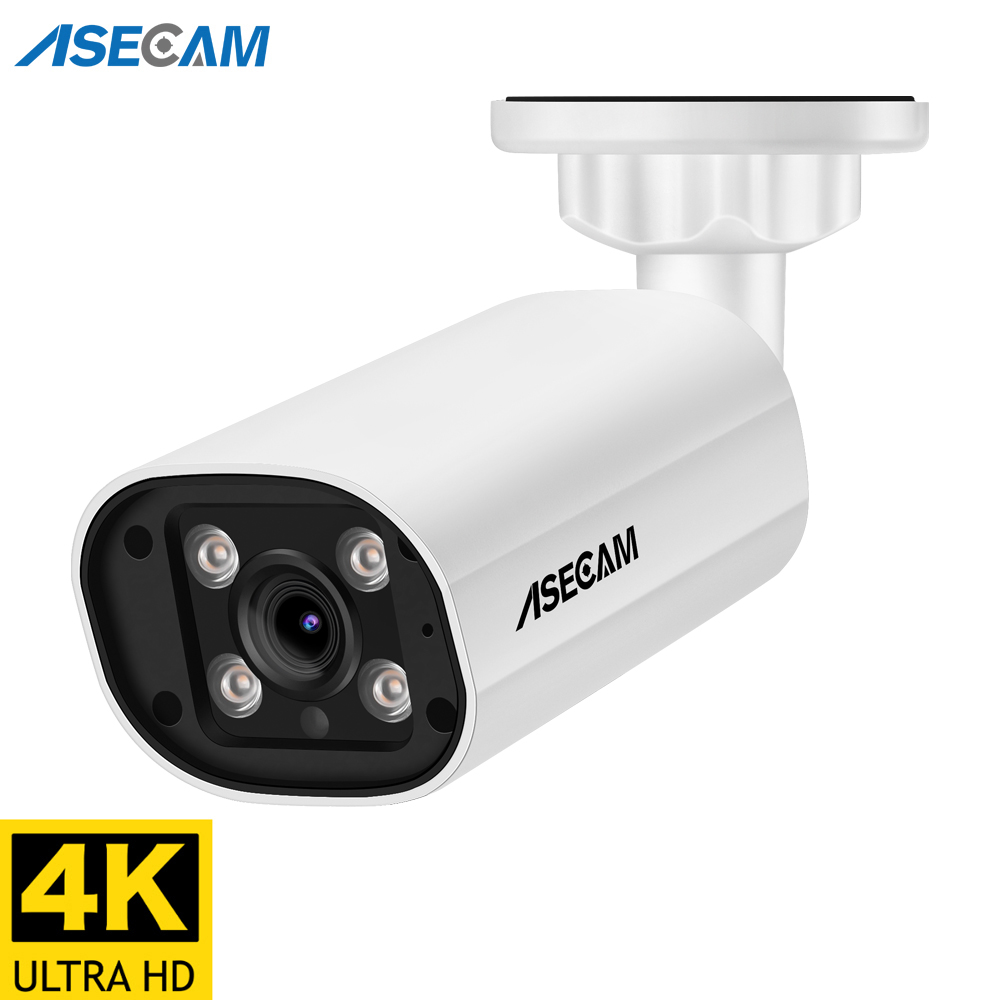 Outdoor Lighting Mains Powered - ASECAM 8MP cámara IP POE 4K