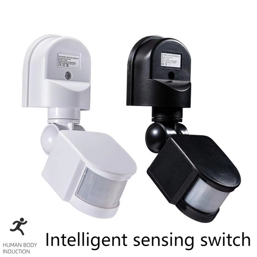 Outdoor Lighting With Motion Sensor - Sensor de movimiento PIR de 110-240V,