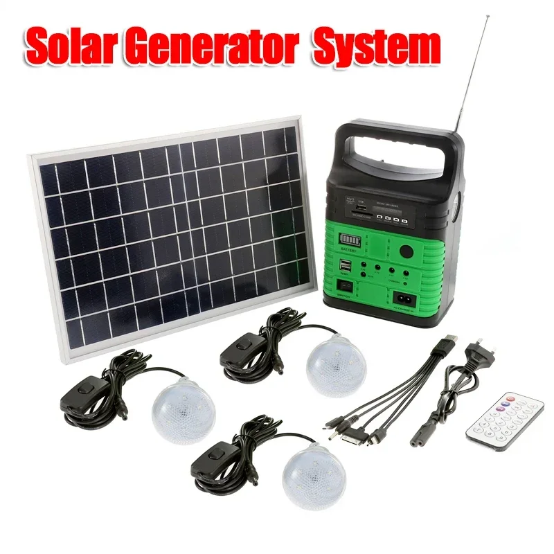 Outdoor Lighting Solar Panel - Sistema de generador de energía Solar