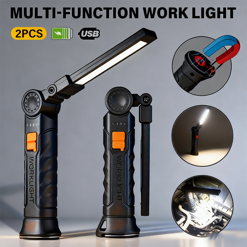 Outdoor Lighting Beacon - Linterna LED COB portátil, luz de