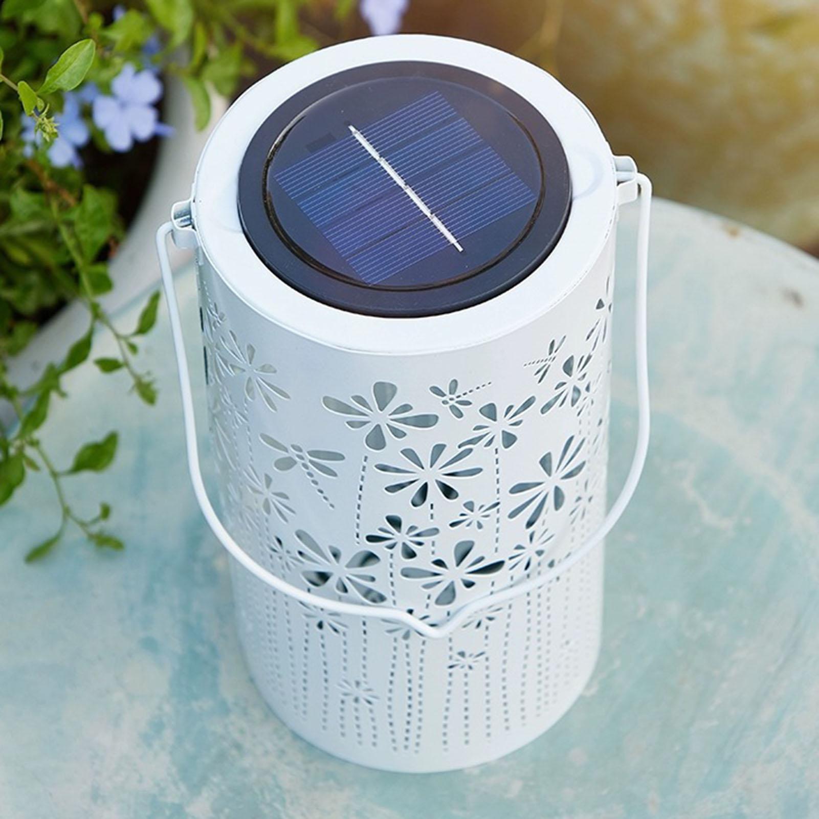 Solar Path Light - Faroles solares colgantes, lámparas de flores