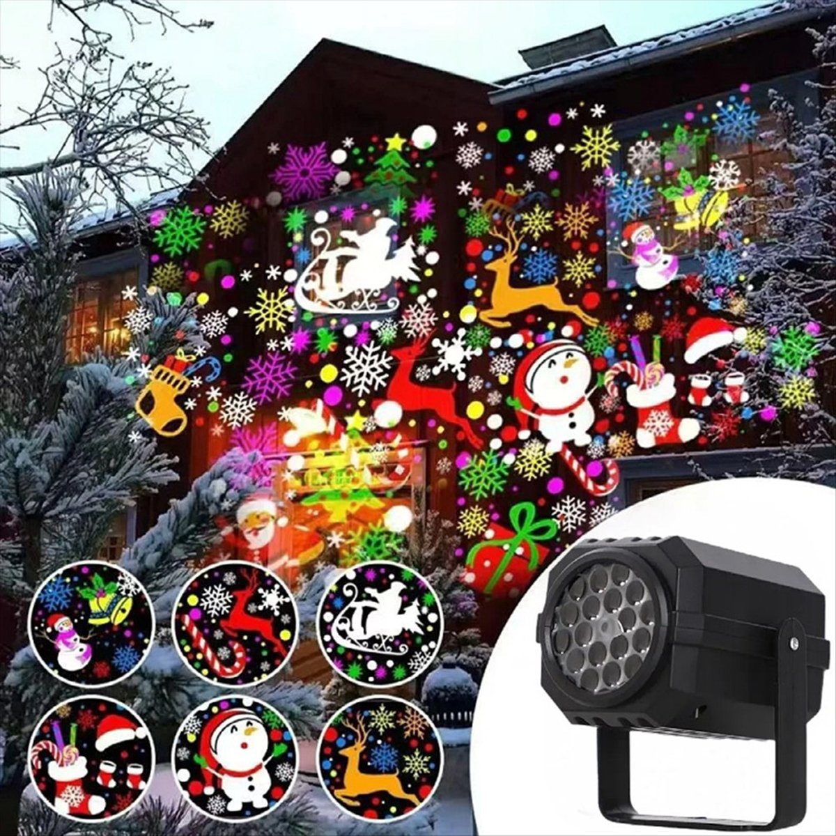 Outdoor Lighting On Sale - (EN OFERTA) Proyector de Luces Navideñas