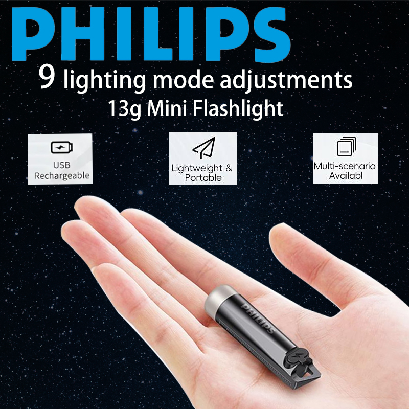 Outdoor Lighting Philips - PHILIPS 2025 nuevo SFL1121 EDC linterna