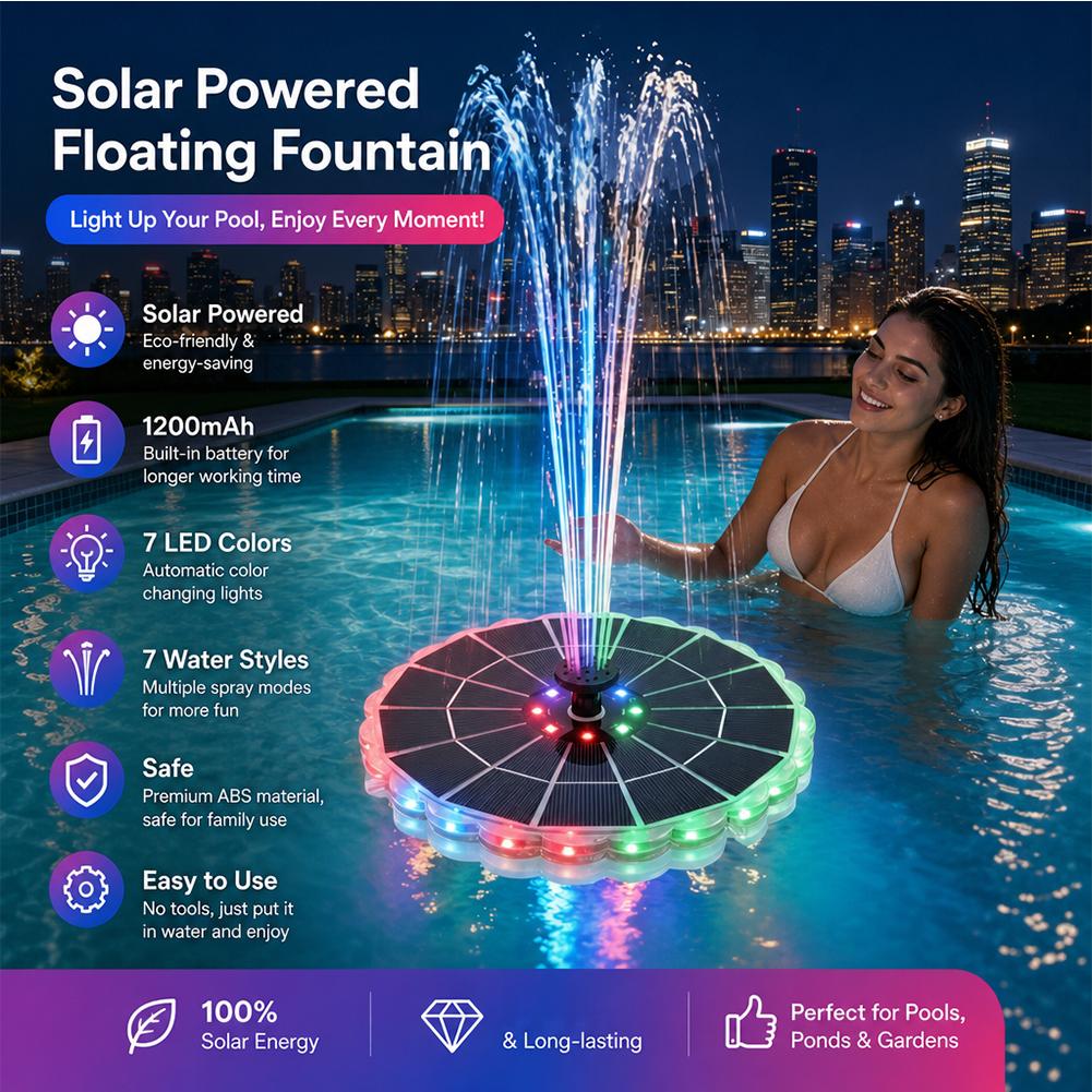 Bollard Light Garden - Kit de Bomba de Agua Solar