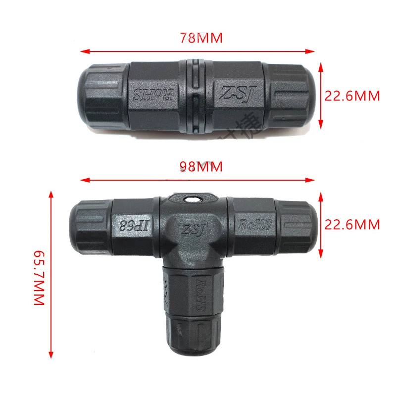 Outdoor Lighting Joint Box - Conector de Cable L20 de 2