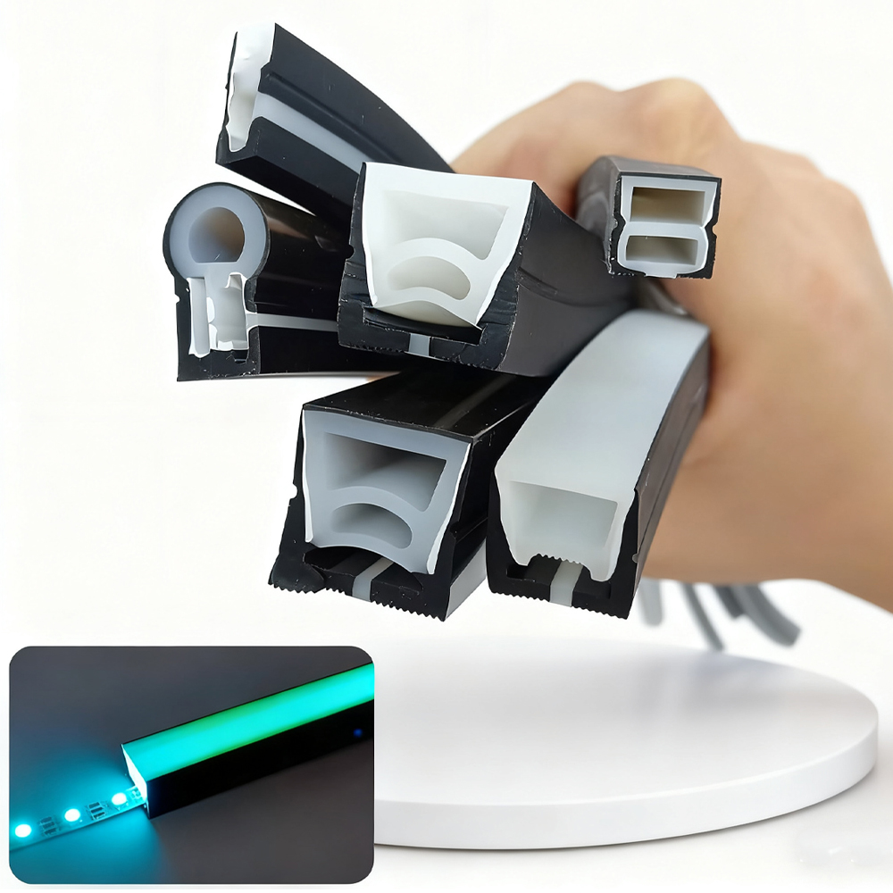 Outdoor Lighting Youtube - Tubo de silicona negro, luz de