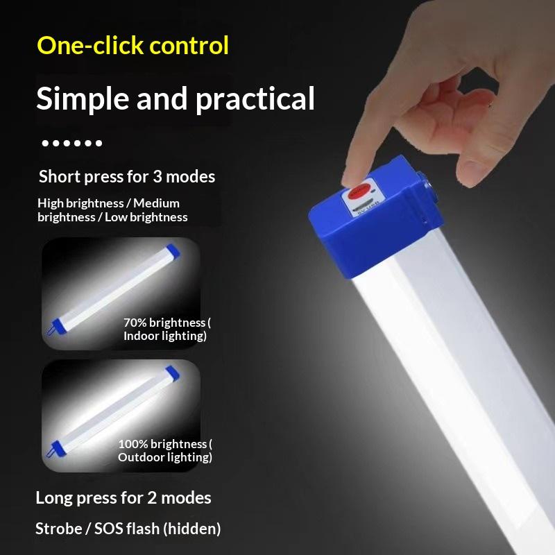 Outdoor Lighting Youtube - 17/32/52/70CM LED tubo recargable luz de