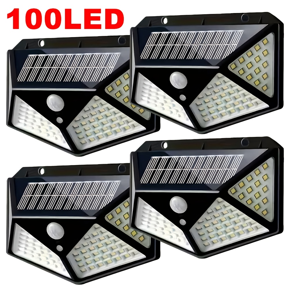Outdoor Lighting Construction - Lámpara Solar de Jardín de 100
