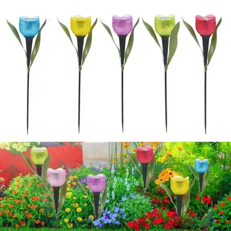 Outdoor Lighting Youtube - Luces LED con forma de flor