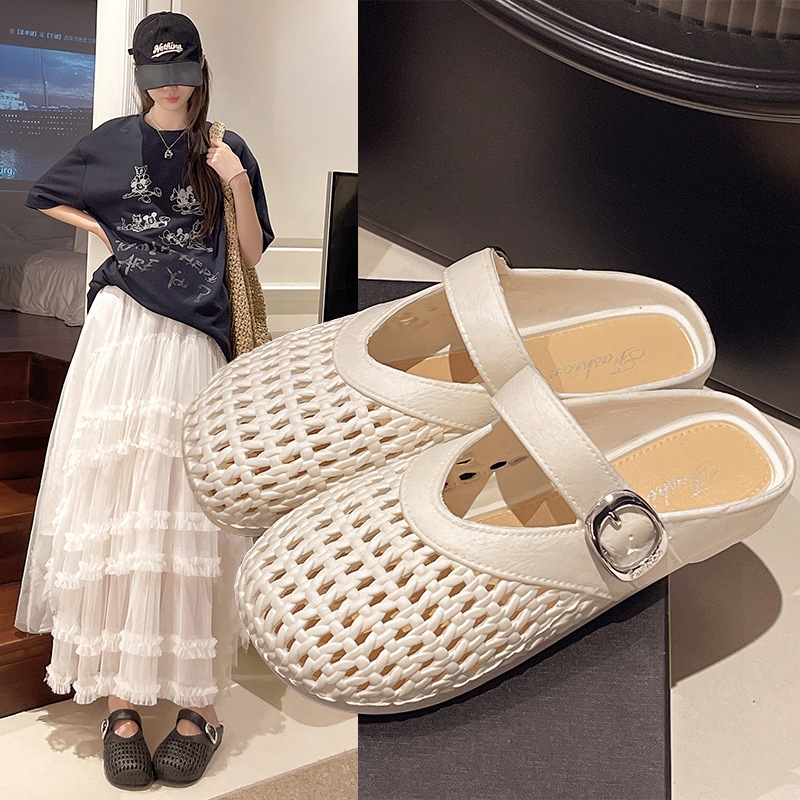Outdoor Lighting On Sale - Sandalias de mujer transpirables de malla