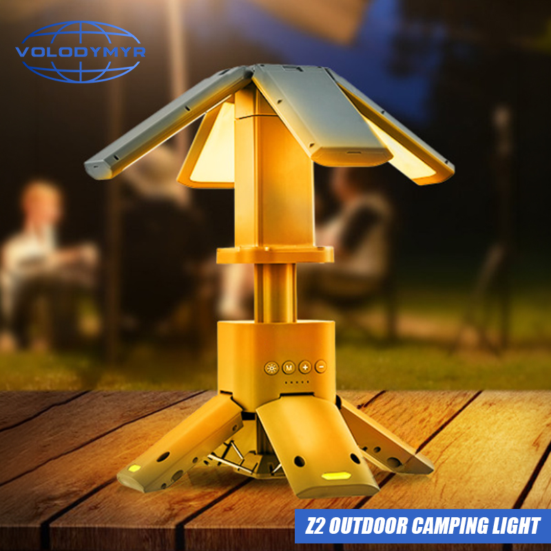 Outdoor Lighting Youtube - Lámpara LED de Camping VOLODYMYR de