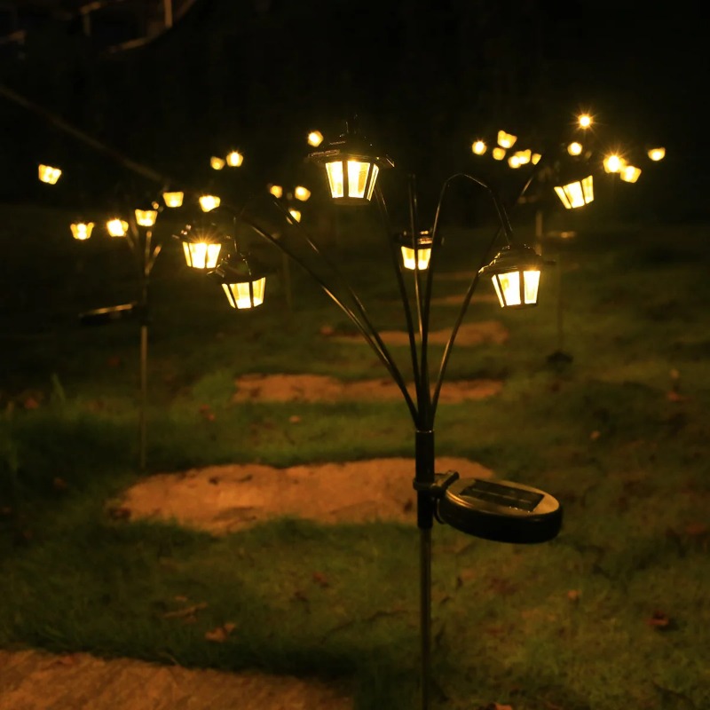 Outdoor Lighting Ground - Nueva Lámpara Solar Mini Palace con