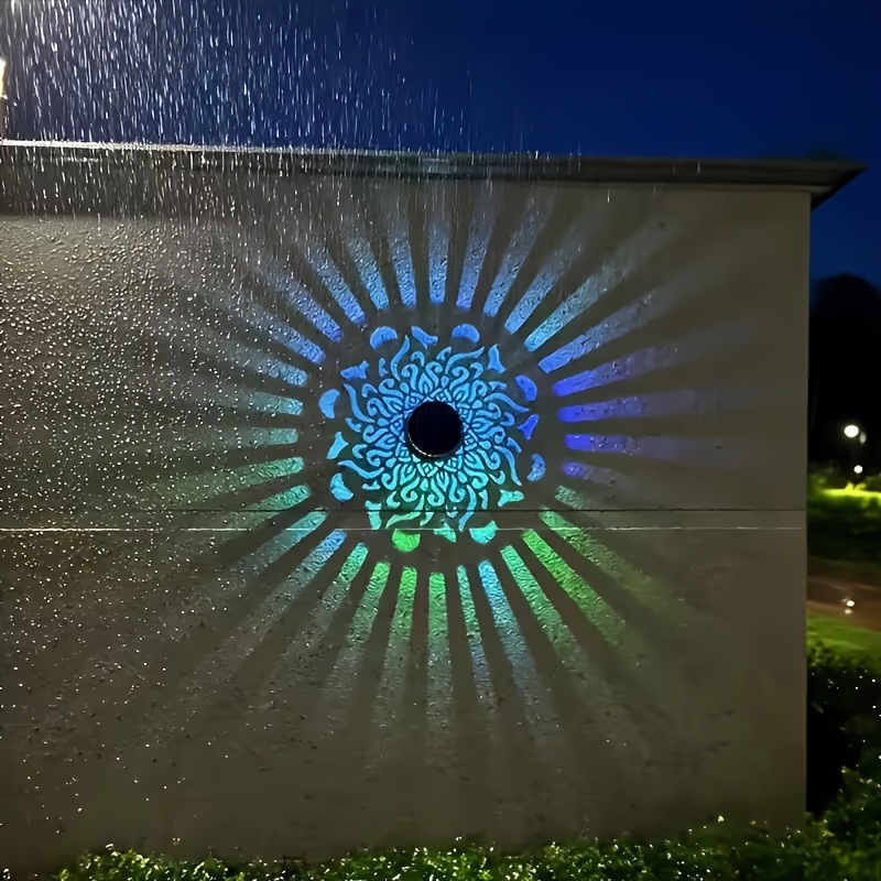Bollard Light Garden - Lámpara Solar LED de Pared con