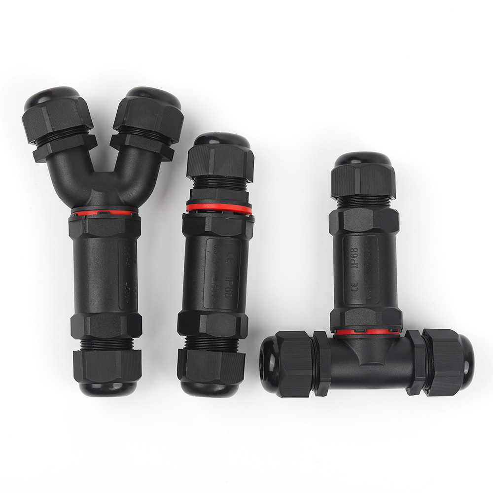 Outdoor Lighting Connectors - Conector impermeable IP68 M20/M25, iluminación LED