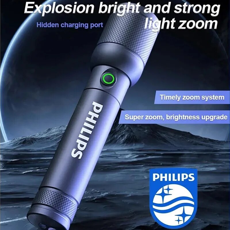 Linterna portátil Philips 6168 - Outdoor Lighting Philips reseña y precio
