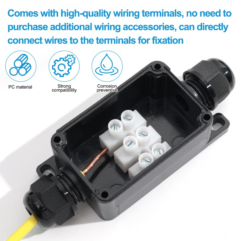 Caja de conexiones de conector - Outdoor Lighting Connectors reseña y precio