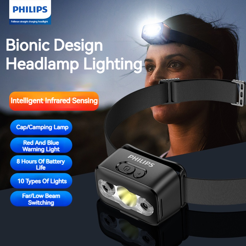 Philips-linterna frontal LED c - Motion Sensor Outdoor reseña y precio