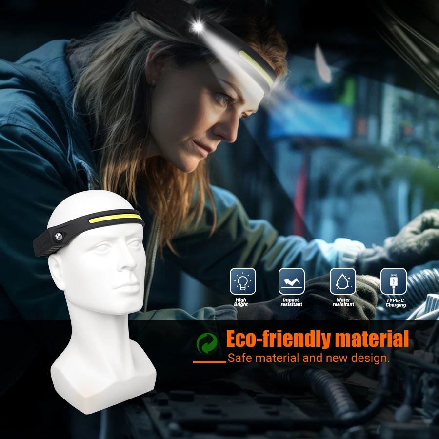 Linterna frontal recargable co - Motion Sensor Outdoor reseña y precio