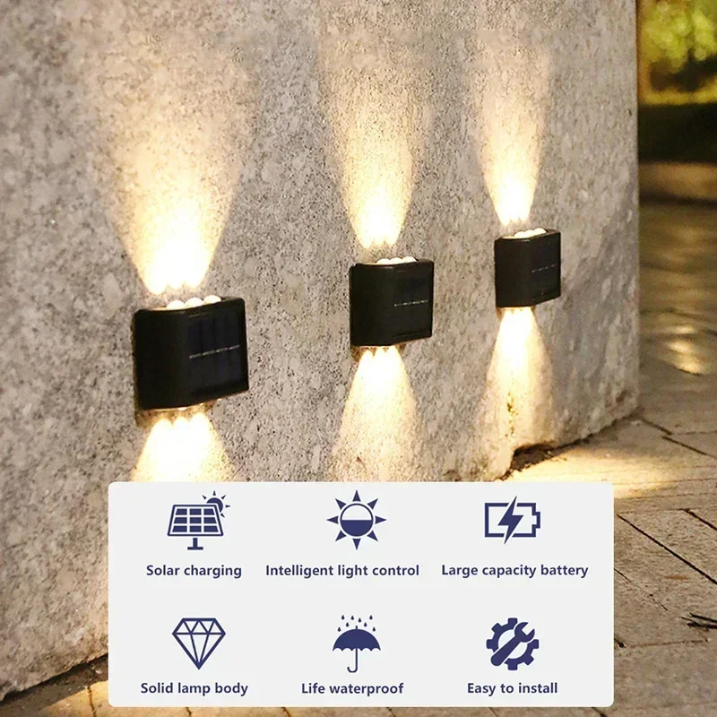 Lámpara Solar LED para Exterio - Bollard Light Garden reseña y precio