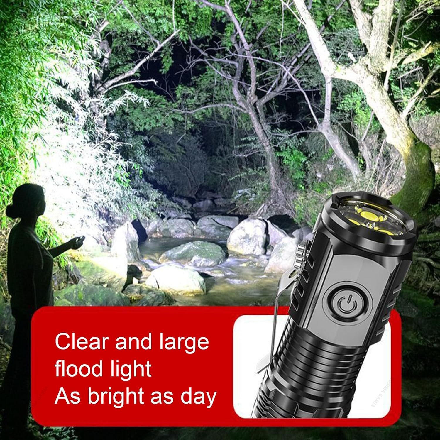 Luz de trabajo para coche, pot - Outdoor Lighting Construction reseña y precio