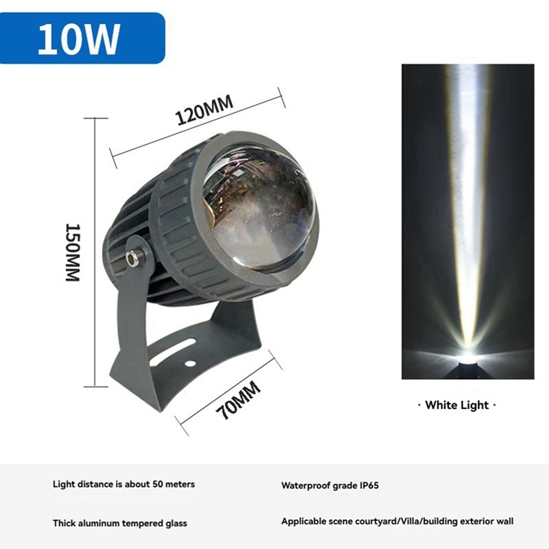Focos LED de pared para jardín - Outdoor Lighting Spotlight reseña y precio