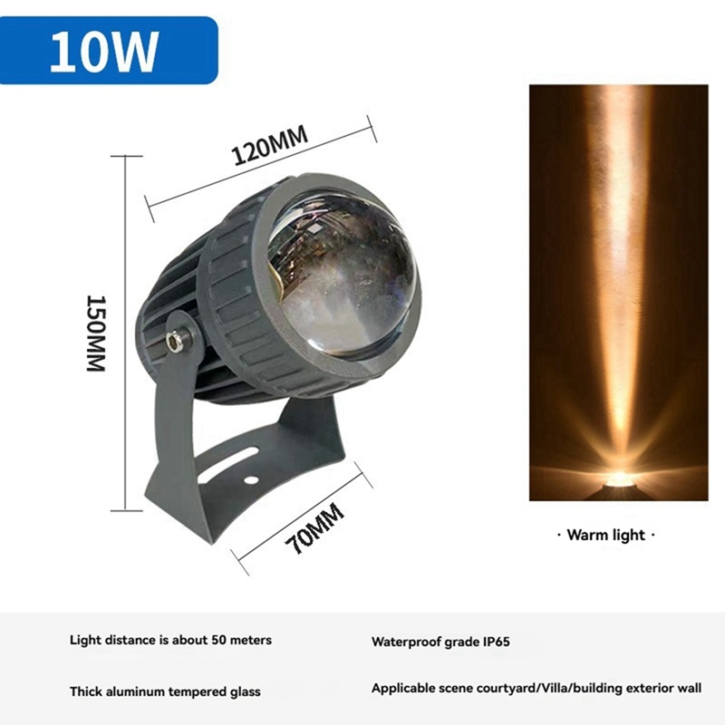 Focos LED de pared para jardín - Outdoor Lighting Spotlight reseña y precio