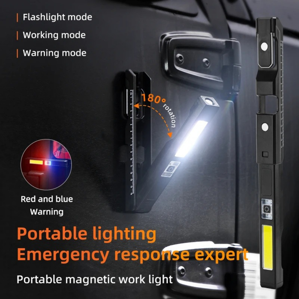 Linterna LED recargable, luz d - Outdoor Lighting Lowes reseña y precio