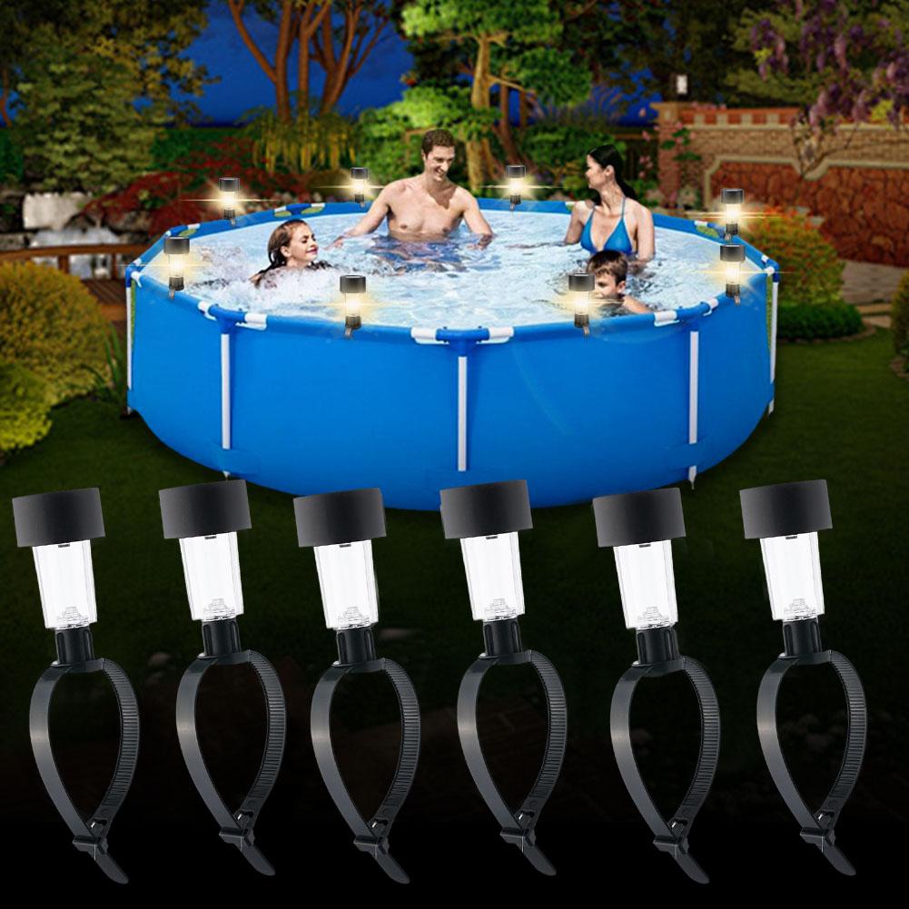 Luces LED Solares para Piscina - Outdoor Lighting Ground reseña y precio