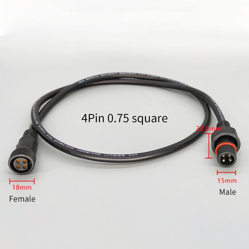 Cable de enchufe macho hembra, - Outdoor Lighting Connectors reseña y precio