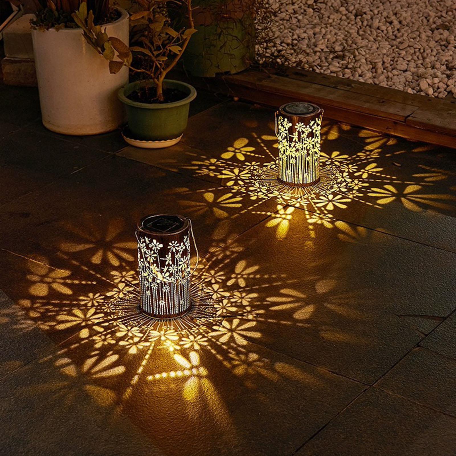 Faroles solares colgantes, lám - Solar Path Light reseña y precio