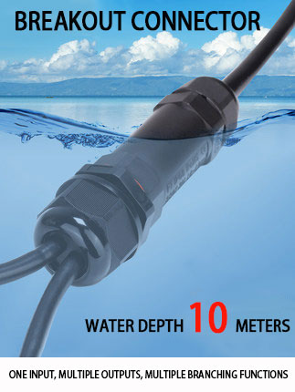 Conjunto de conector impermeab - Outdoor Lighting Connectors reseña y precio