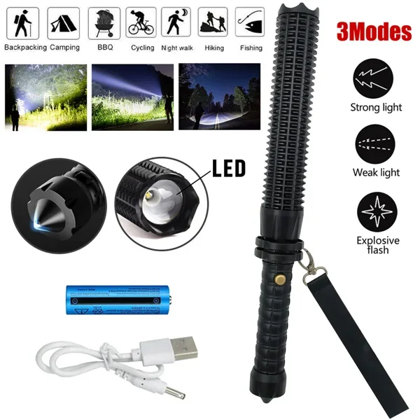 Linterna LED Recargable por US - Outdoor Lighting Types reseña y precio
