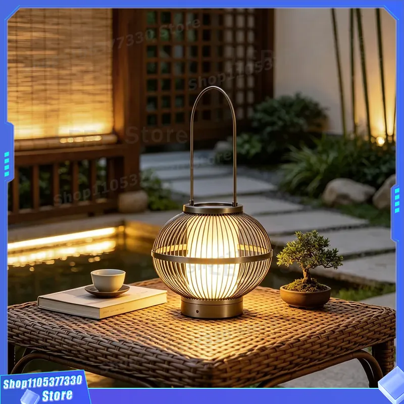 Lámpara de Jardín Portátil, Im - Outdoor Lighting Japanese reseña y precio