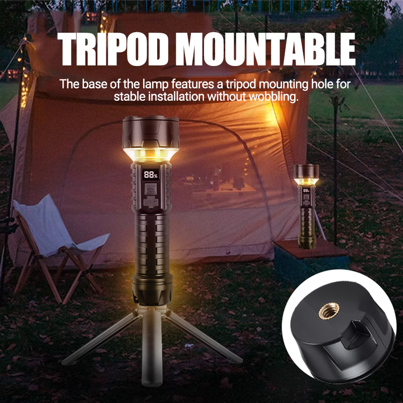 Linterna LED COB, linterna rec - Outdoor Lighting Lowes reseña y precio
