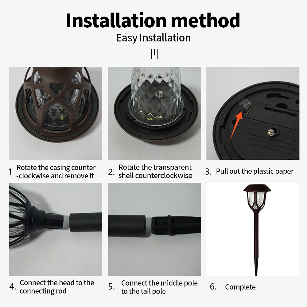 Lámpara Solar LED para Patio,  - Solar Path Light reseña y precio