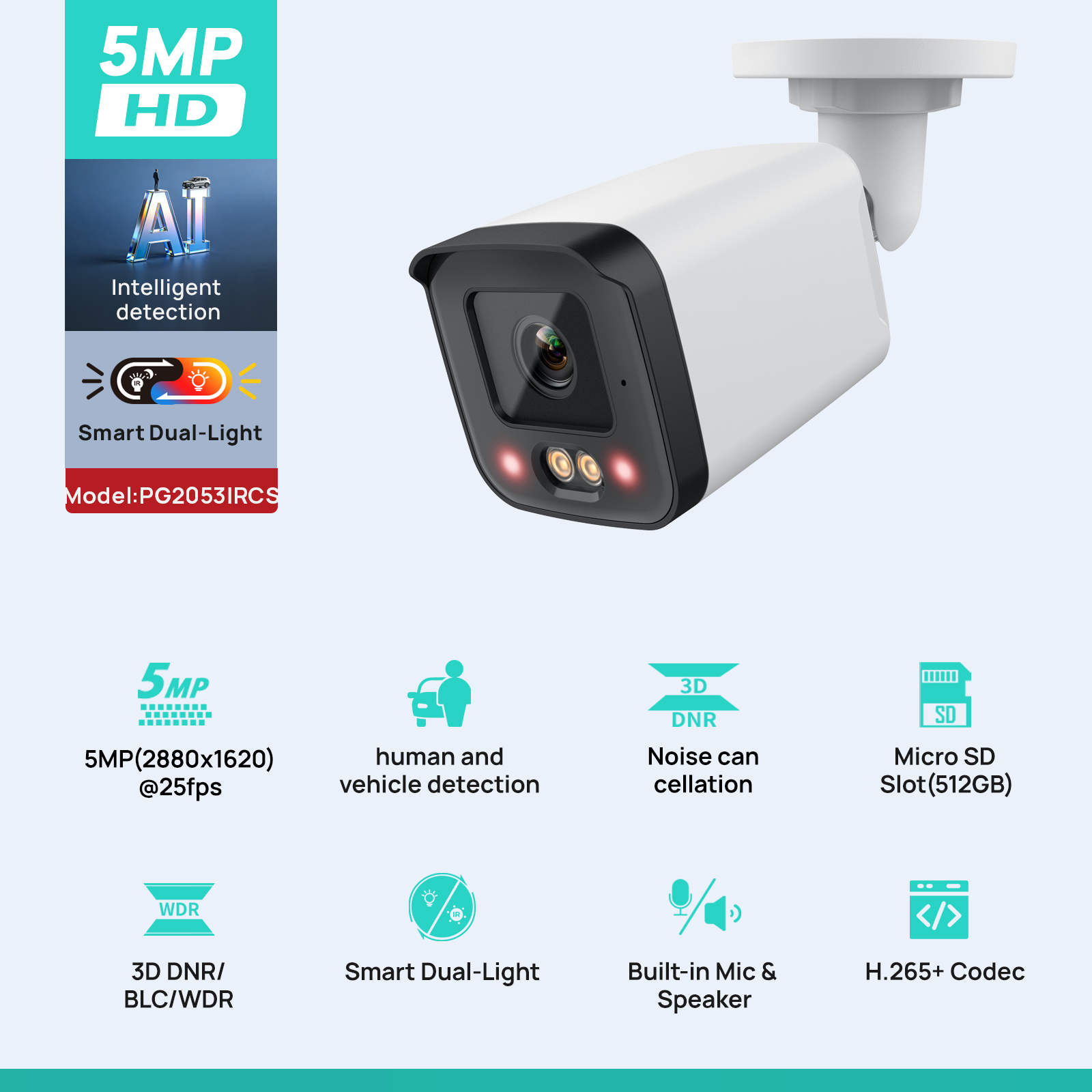 Cámara de Seguridad IP VIKYLIN - Outdoor Lighting Mains Powered reseña y precio