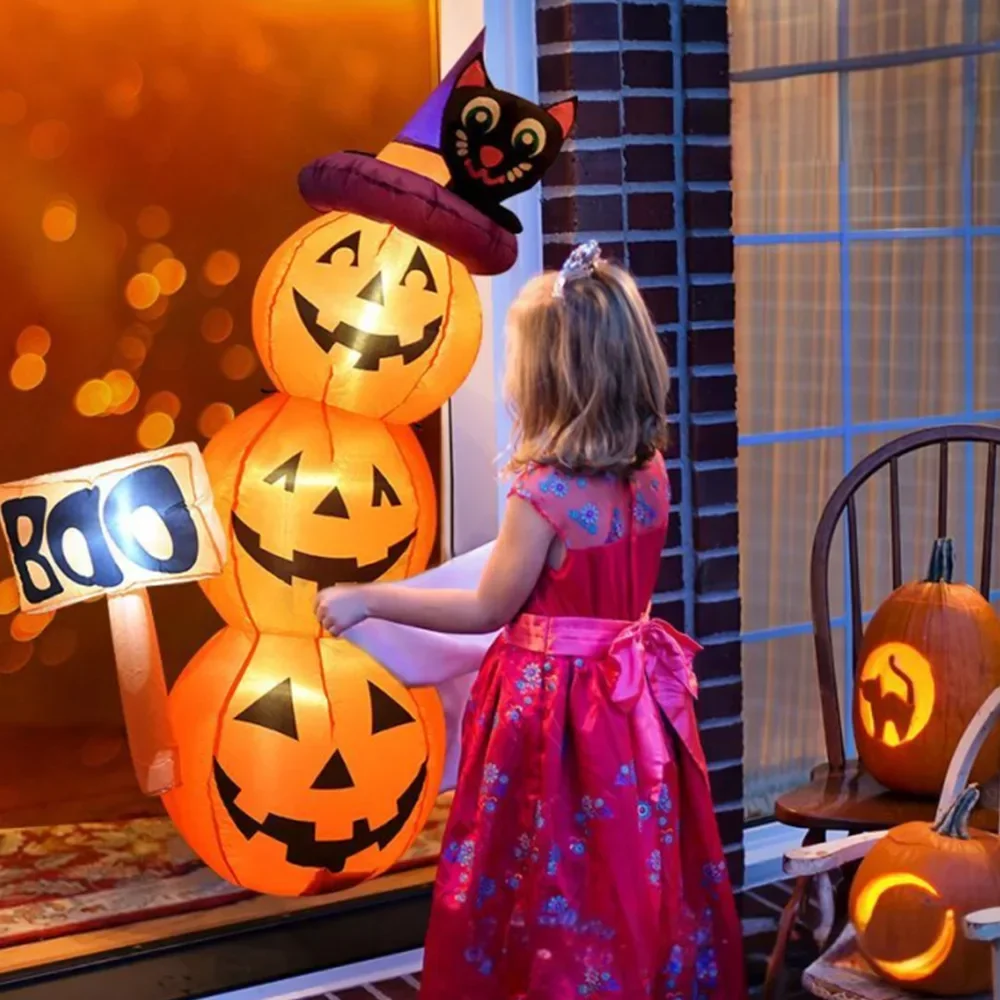 Modelo inflable de calabaza pa - Bollard Light Garden reseña y precio