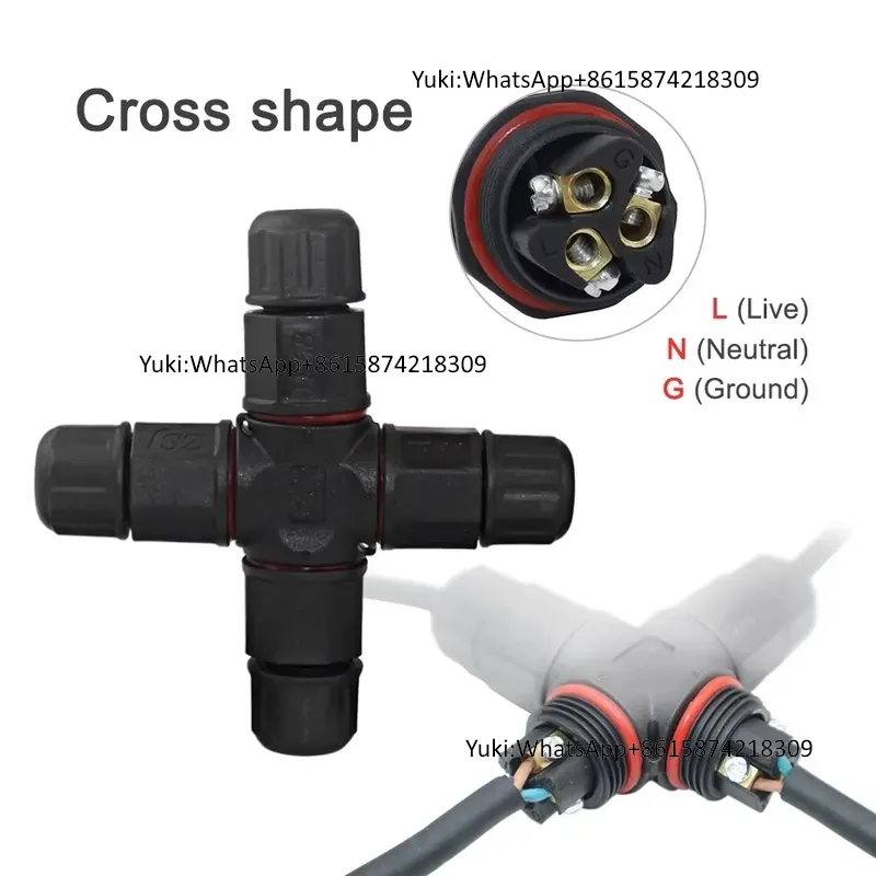 Conector Eléctrico Tipo T a Pr - Outdoor Lighting Connectors reseña y precio