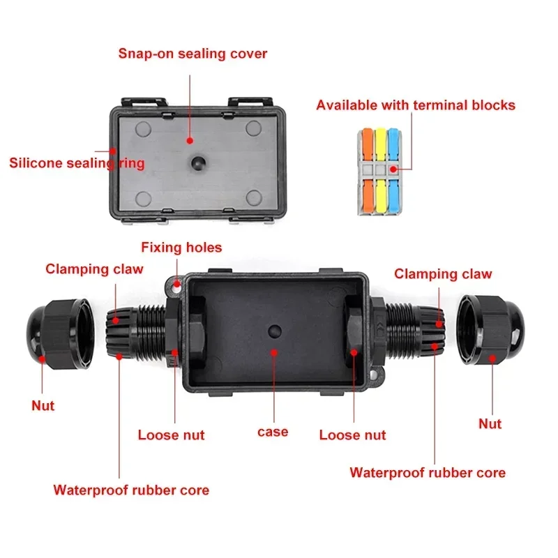Caja de Conexiones Impermeable - Outdoor Lighting Connectors reseña y precio