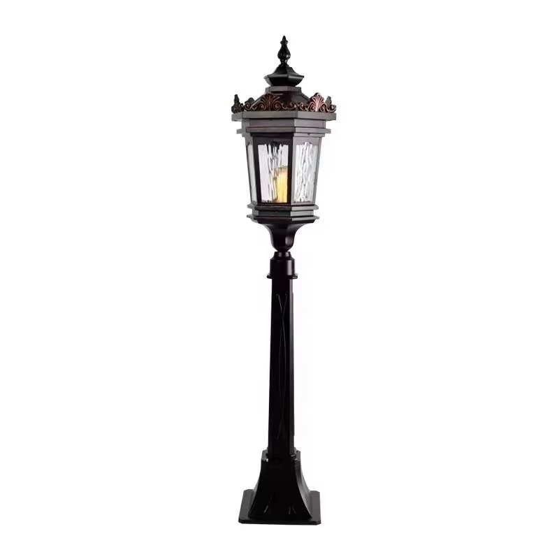 Poste para exteriores, camino  - Outdoor Lighting Solar Panel reseña y precio