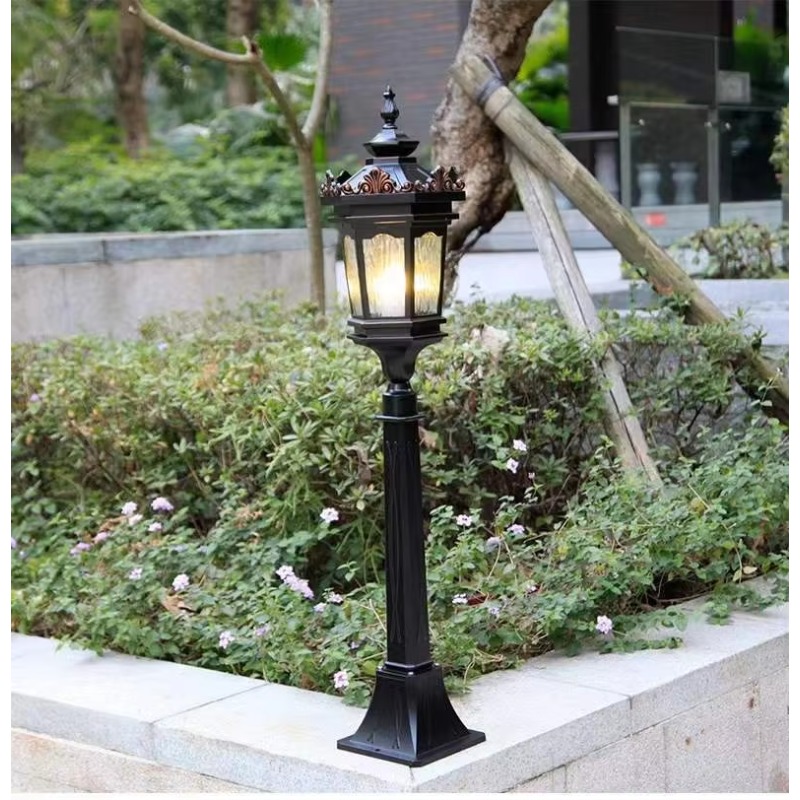 Poste para exteriores, camino  - Outdoor Lighting Solar Panel reseña y precio