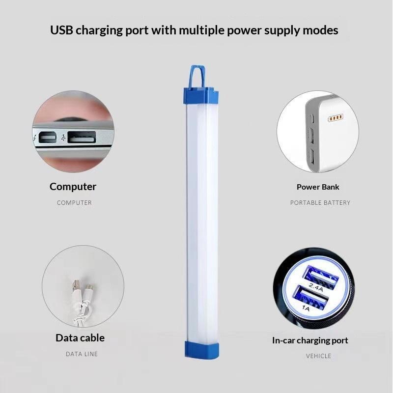 17/32/52/70CM LED tubo recarga - Outdoor Lighting Youtube reseña y precio
