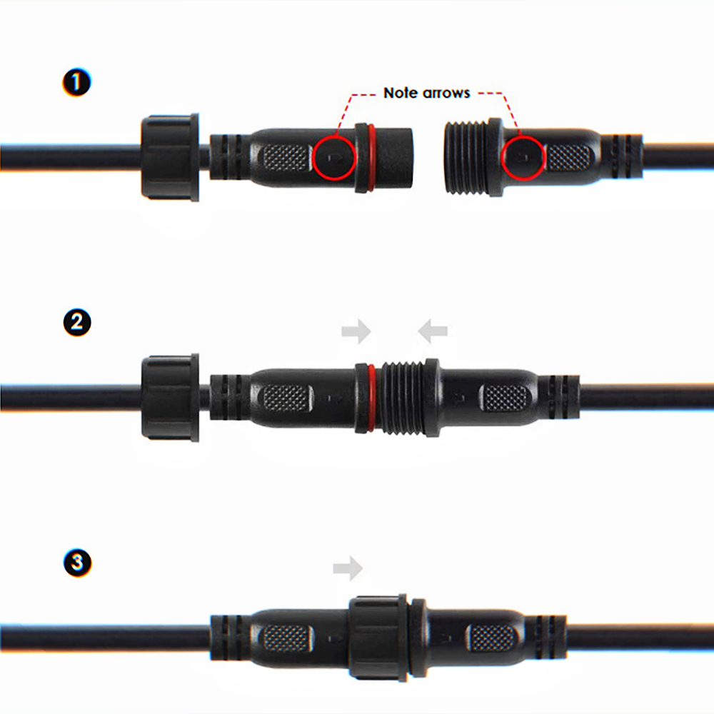 Cable LED CC de 2 pines, Cable - Outdoor Lighting Connectors reseña y precio