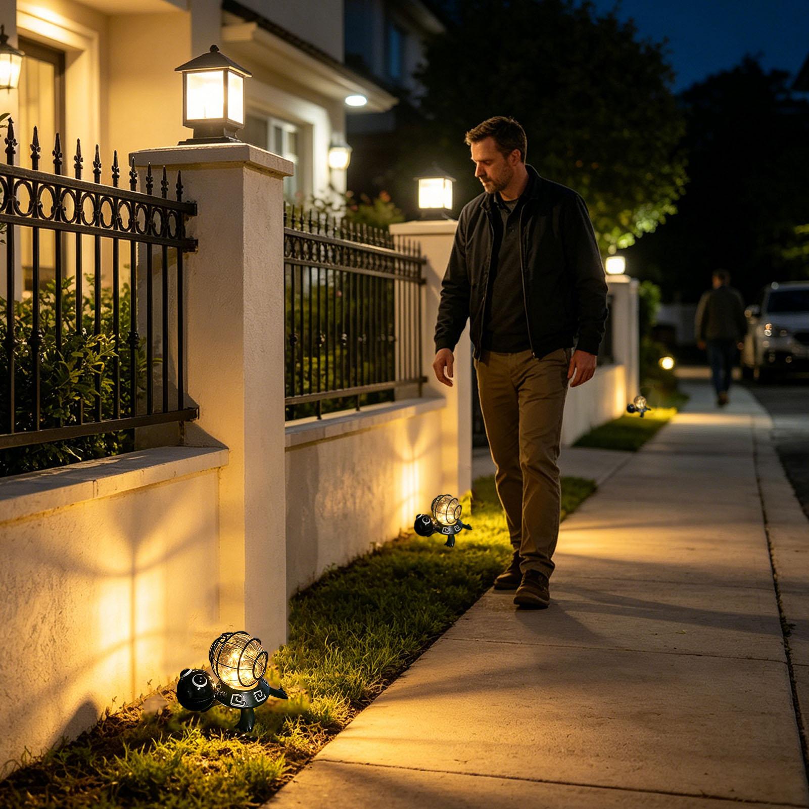 Luces solares con forma de tor - Solar Path Light reseña y precio
