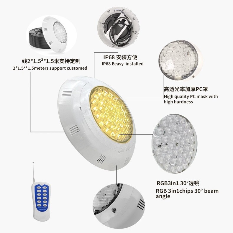 Luz LED subacuática de montaje - Outdoor Lighting Spotlight reseña y precio