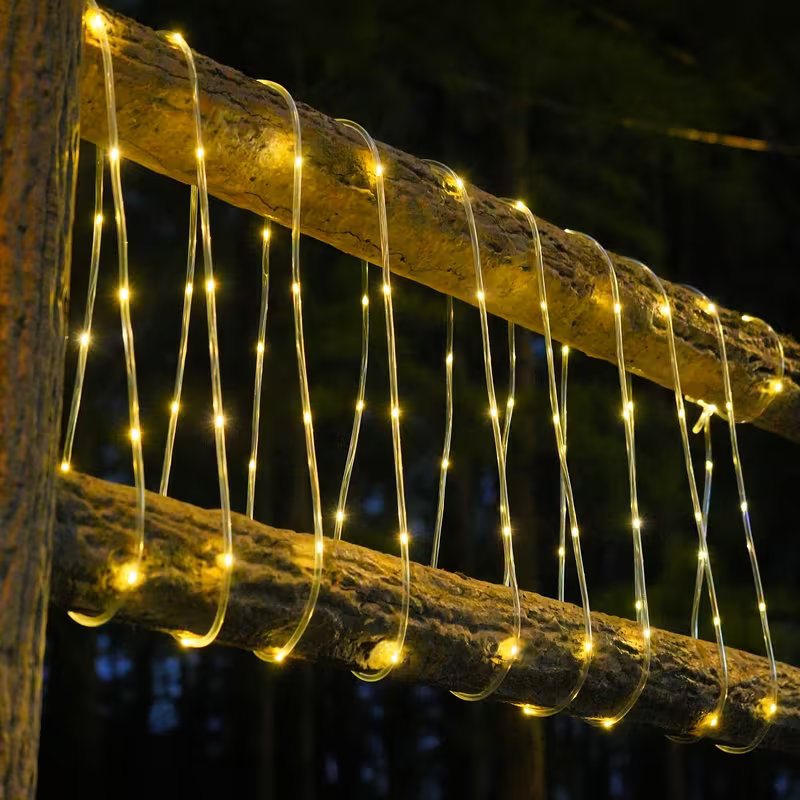 Guirnaldas de Luces Solares de - Outdoor Lighting Youtube reseña y precio