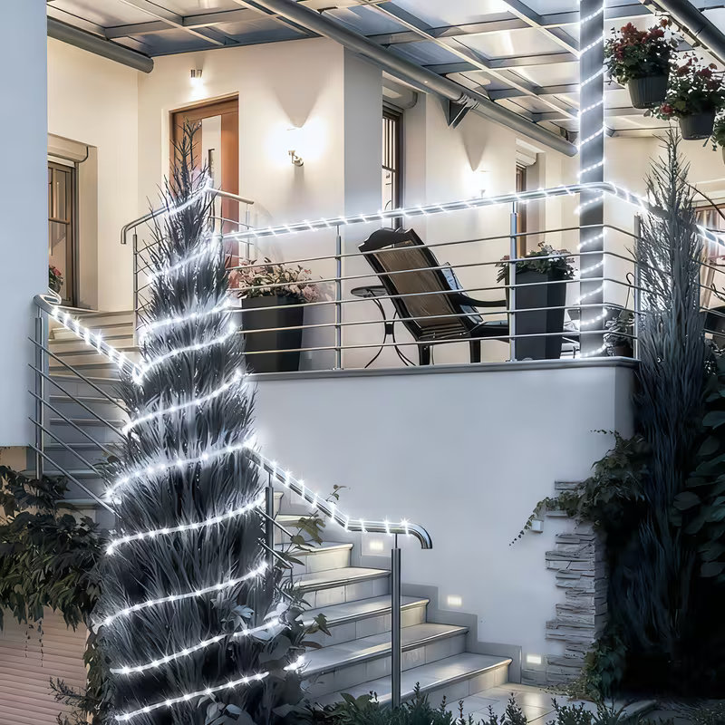 Guirnaldas de Luces Solares de - Outdoor Lighting Youtube reseña y precio
