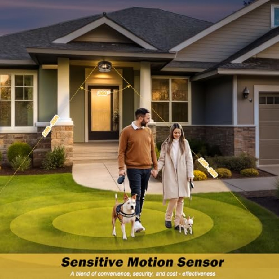 Lámpara de techo para exterior - Motion Sensor Outdoor reseña y precio