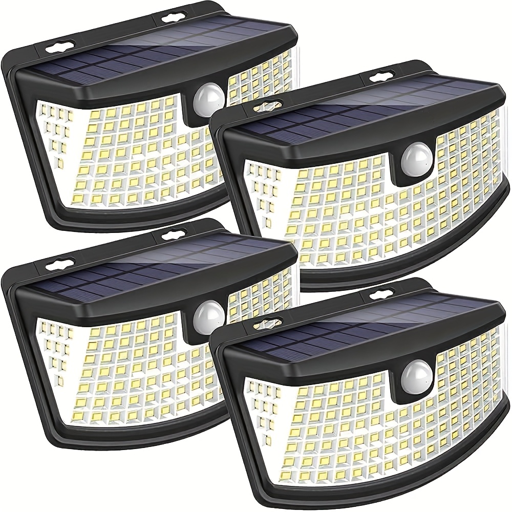 Paquete de 8/6/4 luces solares - Motion Sensor Outdoor reseña y precio