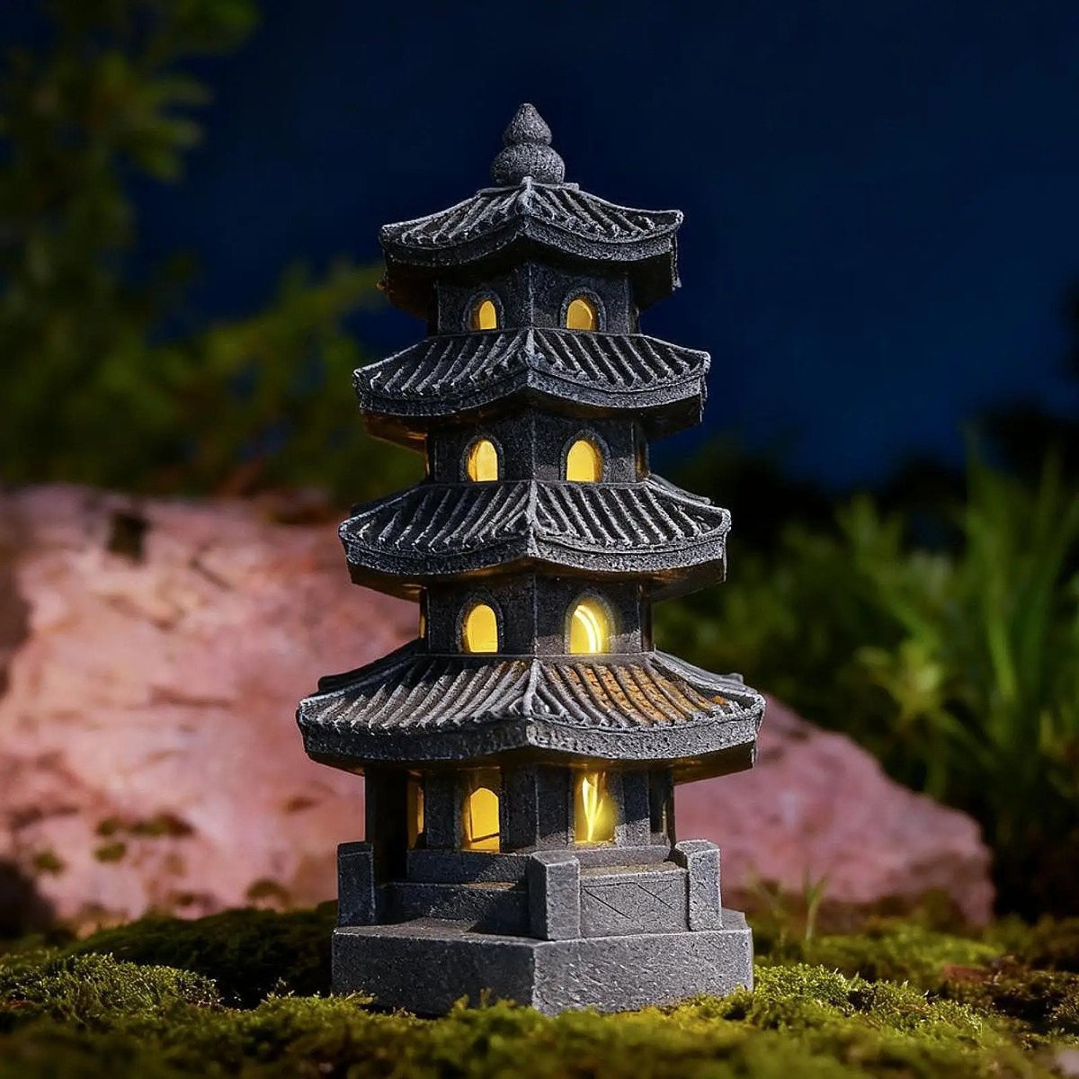 Luces Solares para Jardín, Lám - Outdoor Lighting Japanese reseña y precio